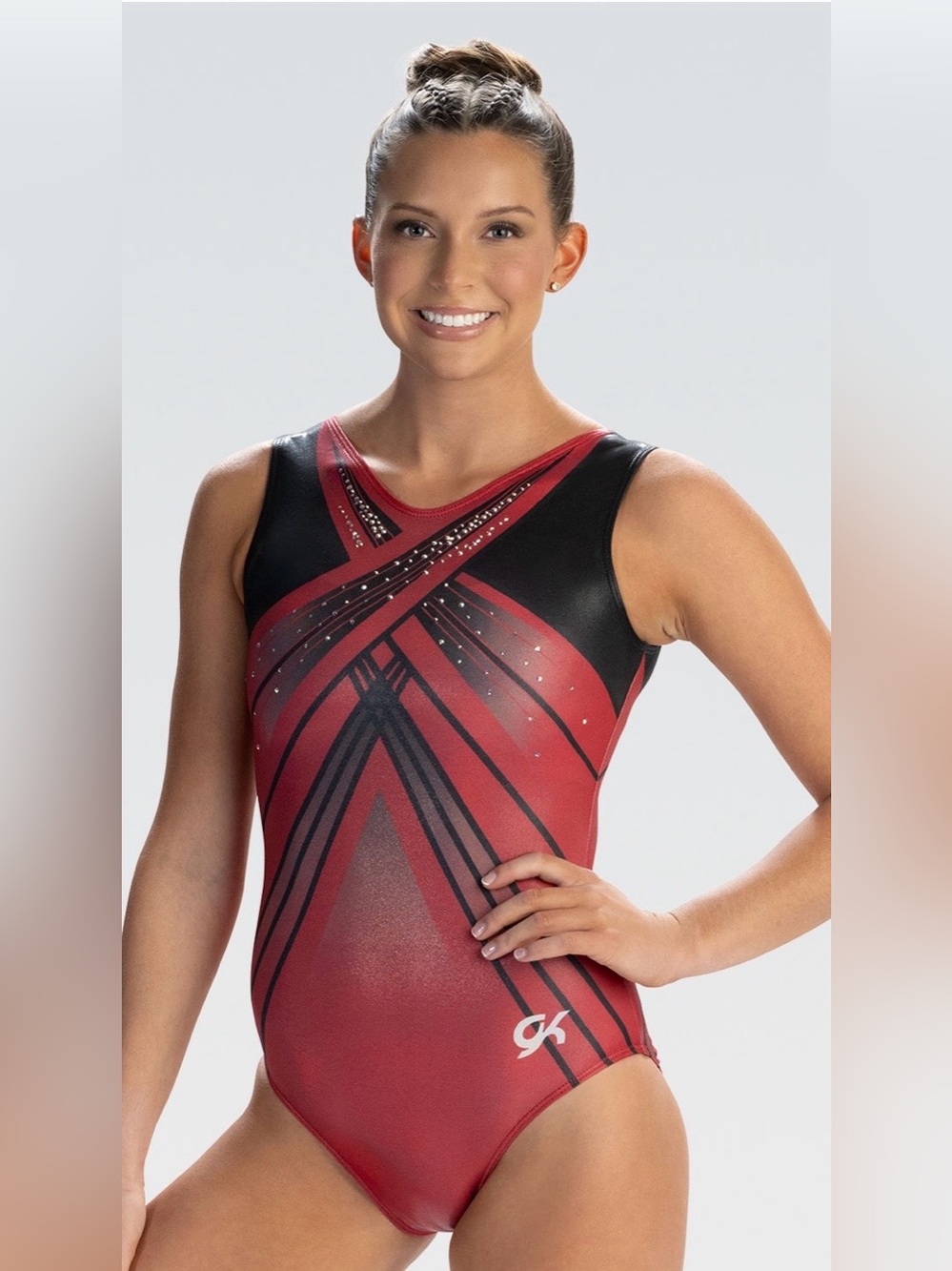 New with tags GK Dedicated Tank Gymnastics tumble dance Leotard